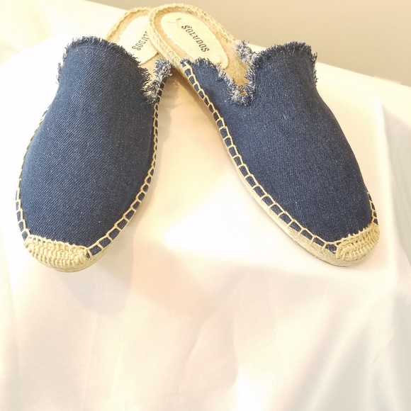Soludos Shoes - Soludos | NWOB Denim Espadrille Mule